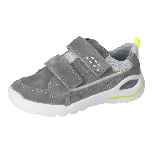 RICOSTA Boys' Low-Top Sneaker Rider, Children's Low Shoes, Width: Medium, Loose Insole, Street Shoes, Sports Shoes, Carbon/Light Grey (490), 30 EU on Sale