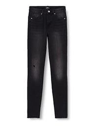 Thumbnail for ONLY Women's Onlwauw Mid Power Sk Push Up Gua Ext, Black Denim, / 32 on sale