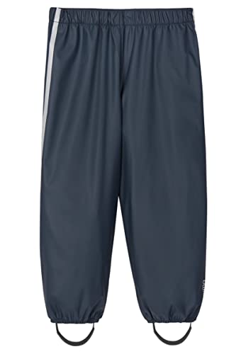Reima Regenhose OJA für Kinder, wasserdichte Hosen für Kleinkinder (Mädchen und Jungen), aus elastischem Material und mit Fußschlaufen, Winddichte Unisex Outdoorhose Candy pink 152 im Sale