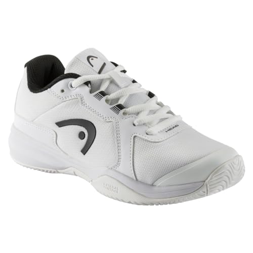 HEAD Unisex Kids Sprint 3.5 Junior Tennis Shoes, White Black, EU on Sale