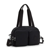Thumbnail for Kipling COOL DEFEA Medium Shoulder Bag, Signature Emb (Black) on Sale