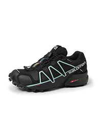 Thumbnail for Salomon Speedcross 4 Gore-Tex Damen Trailrunning-Schuhe, Wasserdicht, Präziser Fußhalt, Wetterfester , Black, 38 im Sale