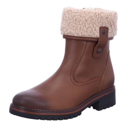 Gabor Damen Klassische Stiefeletten, Frauen Stiefeletten,Moderate Mehrweite (G),Warmfutter,gefüttert,Boots,Camel/EF (Webl.),38 im Sale