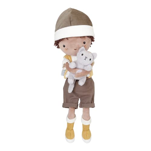 Tiamo Little Dutch 4537 Stoffpuppe Kuschelpuppe Jake (35 cm) im Sale