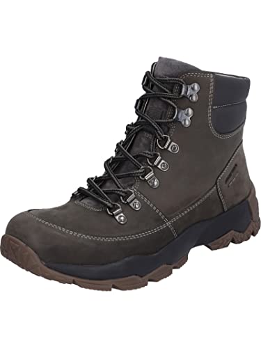 Josef Seibel Herren Schnürstiefel Philipp 01,Weite G (Normal),Wechselfußbett,uebergangsstiefel,uebergangsschuhe,Grau (Asphalt-Kombi),42 EU im Sale