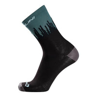 Thumbnail for NALINI 03229901100C000.27 COLOR COOLMAX SOCKS Unisex Adult Socks GREEN BLACK S/ on sale