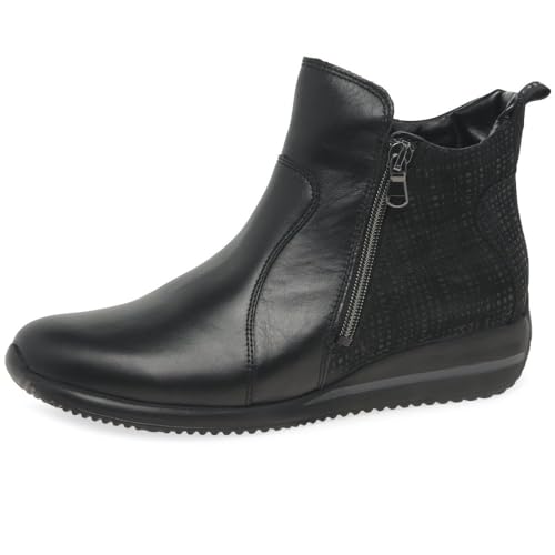Waldläufer Klassische Stiefeletten Himona Schwarz 40 im Sale
