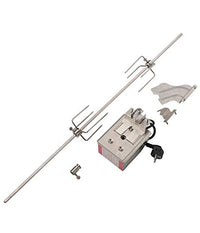 Thumbnail for LANDMANN Universal Skewer Set | For the perfect preparation of grilled food | Splash-proof motor housing | Suitable for LANDMANN Avalon, Miton, Triton, and Rexon model series [Stainless steel]