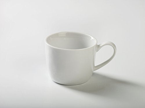 Piana Espressotasse, Porzellan, weiß, H5cm, D6,5cm