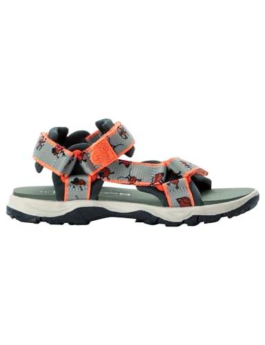 Jack Wolfskin Boys' Unisex Kids' SmileyWorld K Sandal, Mint Leaf, 26 EU on Sale