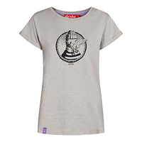 Thumbnail for derbe T-Shirt Matrosenmöwe Women, S, Grey im Sale