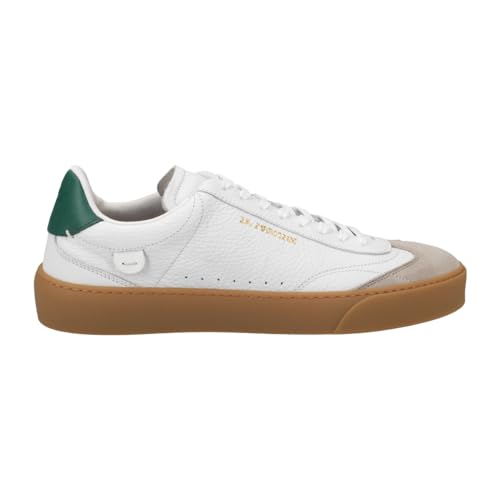 La Martina Sneaker Scarpa Uomo, Glattleder, Weiß, Herren EU 42,5 im Sale