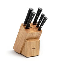 Thumbnail for Tefal Ice Force K23204 Bread Knife 20 cm, Hand Guard, Durable Bread Slicing Knife, Corrosion Protection, Made in Germany, Stainless Steel, Black on Sale
