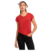 Thumbnail for G-STAR Damen Eyben Slim V-Neck Top 2.0, Rot (Baron D24533-4107-1828), im Sale