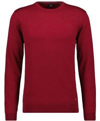 Thumbnail for RAGMAN Men's Merino Sweater Round Neck, Black-009 on Sale