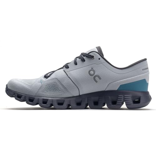 On Herren Cloud X 3 Laufschuh, Elfenbeinfarbene Legierung, 45 EU im Sale