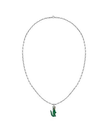 Lacoste link necklace for men from the ARTHOR collection made of stainless steel on sale