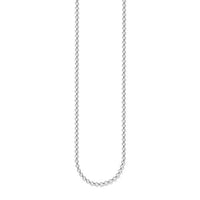 Thumbnail for Thomas Sabo Charm Club Unisex-Charm-Kette, kleine runde Gliederkette, 925er Sterlingsilber, X0001-001-12 im Sale