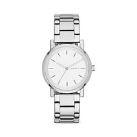 Thumbnail for DKNY Women's Watch Soho, three-hand movement, 34mm silver/steel stainless steel case with stainless steel bracelet, NY2342 on sale