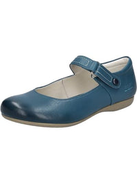 Thumbnail for Josef Seibel Damen Riemchenballerinas Fiona 80, Frauen Flats,Weite G (Normal),Halbschuhe,Sommerschuhe,Slipper,Ballet-Flats,Berry,39 EU im Sale