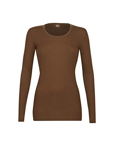 Dilling long-sleeved shirt made of 100% natural merino wool for women, dark navy 46, on sale