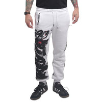 Thumbnail for Yakuza Herren Brushed V02 Casual Jogginghose, Weiß, 3 im Sale