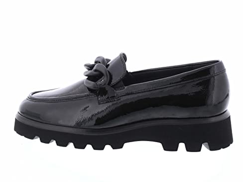 Sioux Damen Meredira Mokassin, Schwarz, 42.5 im Sale