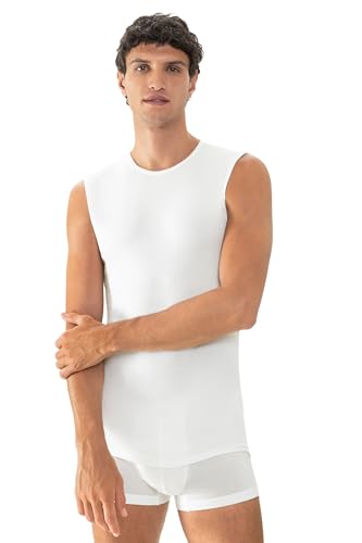 Mey Herren-Unterhemd, o. Arm Noblesse Feinripp weiß im Sale