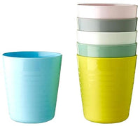 Thumbnail for Ikea Kalas 004 613.79 Children's Plastic Cups Pastel Multicolored 17 cm (6-pack) on Sale