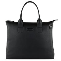 Thumbnail for bugatti Elsa Shopper aus Leder, Damenhandtasche für Business, Arbeit oder Einkauf, schwarz im Sale