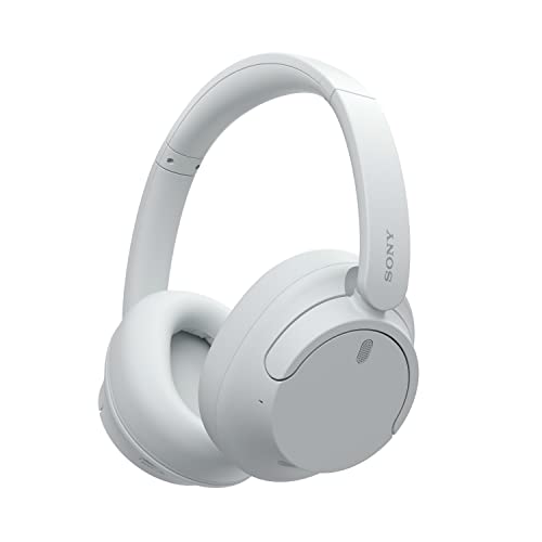 Sony WH-CH720N Kabelloser Bluetooth-Kopfhörer mit Noise Cancelling - bis zu 35 Stunden Akkulaufzeit und Schnellladefunktion - Weiß im Sale
