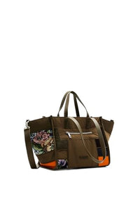Thumbnail for Desigual Women's Accessories Fabric Shopping Bag, Green im Sale