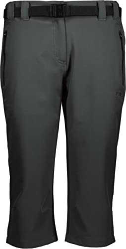 CMP - Stretch-Caprihose für Damen, Anthrazit, D44 im Sale