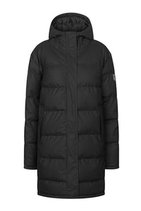 Thumbnail for derbe Puffholm women's winter coat Phantom Black quilted coat, 46 on sale