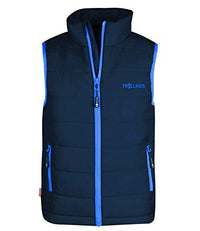 Thumbnail for Trollkids children's ultralight polyfiber vest Trondheim, dark green, on sale