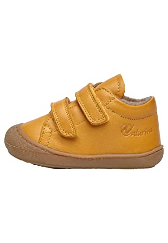 Naturino Lauflernschuhe aus Nappaleder mit Wollfutter, Anthrazit 25 im Sale