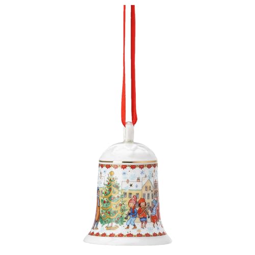 Hutschenreuther Porzellanglocke Weihnachtsglocke 23 Porzellanglocke, 7 C im Sale