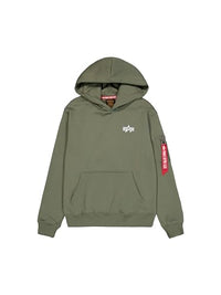 Thumbnail for Alpha Industries Herren Signature BP Hoody, Sage-Green, im Sale