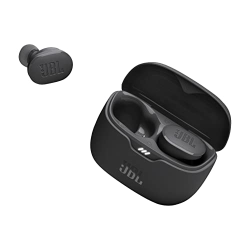 JBL Tune Buds – Water-resistant, true wireless in-ear headphones with noise cancellation in black – With up to 48 hours of music playback on sale