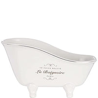 Thumbnail for BUTLERS Salon Beauté Bathtub Utensil Holder 25.5x13.5x14 in White - Storage Container Bathroom Decoration Accessories on Sale