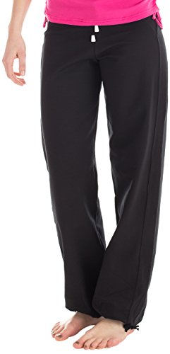 WINSHAPE Damen Wte8, Fitness Freizeit Sport Yoga Trainingshose, Schwarz, EU im Sale
