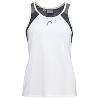 Thumbnail for HEAD Women's Club 22 Tank Top, White/Navy, Blouses & T-Shirts, White/Navy, EU on Sale