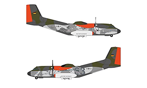 herpa - Luftwaffe Transall C-160 - LTG 63 / Air Transport Wing, Hohn Air Base “Retro Brummel” - Transall Fly-Out 2021, 571562, Multicolor im Sale