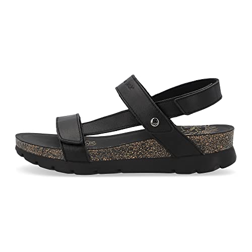 Panama Jack Damen Selma Flat Sandal, Negro B4, 39 EU im Sale