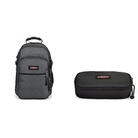 Thumbnail for EASTPAK Tutor Rucksack, 48 cm, 39 L, Grau (Black Denim) & Oval  Single Federmäppchen, 22 cm, Schwarz (Black) im Sale