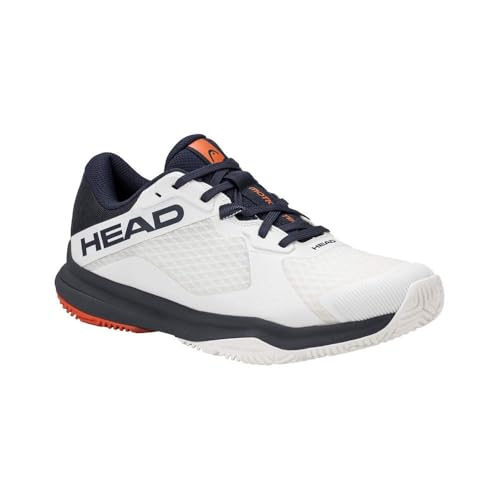 HEAD Motion Team Padel Men's Padel Shoes, White/Blueberry on Sale