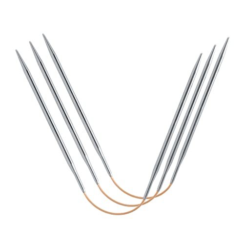 Addi GS16120264 Strumpfstricknadeln CraSyTrio Long, Stahl, 26 cm/ 4,0 mm, Gold im Sale