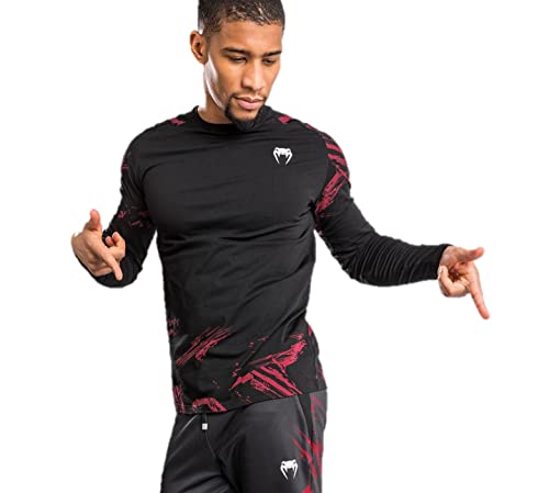 Venum Herren UFC Authentic Fight Week 2.0 T-Shirt, Schwarz/Red, im Sale