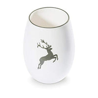 Thumbnail for GMUNDNER KERAMIK Vase Height: 21 cm Grey Deer Tableware, handmade in Austria