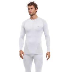 Thumbnail for FALKE Men's Baselayer Shirt Warm Round Neck L/s Sh Functional Material Quick-drying 1 Piece, Blue Space Blue 6116, on Sale